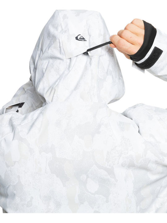 Quiksilver Mission Printed Block Men's Ski & Snowboard Jacket Multicolour EQYTJ03478-WDW1