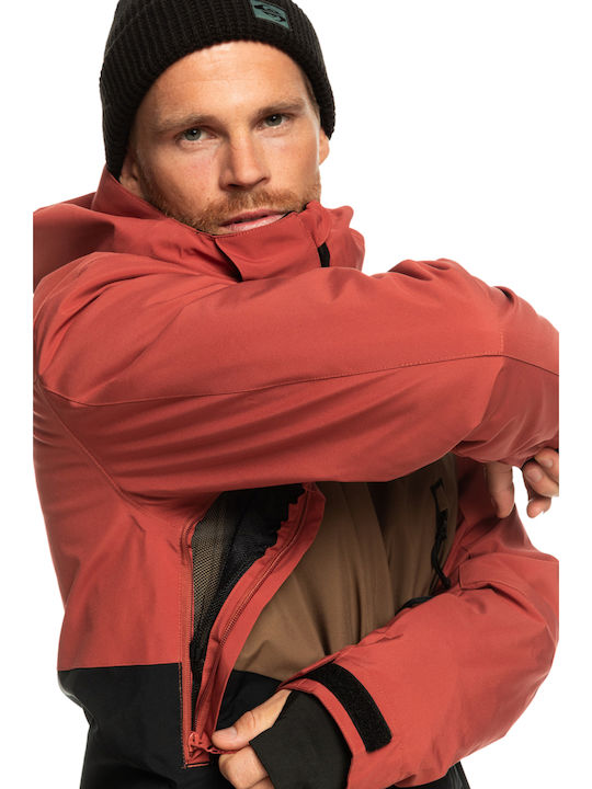 Quiksilver Sycamore EQYTJ03431-CPV0 Ανδρικό Μπουφάν για Σκι & Snowboard Πολύχρωμο