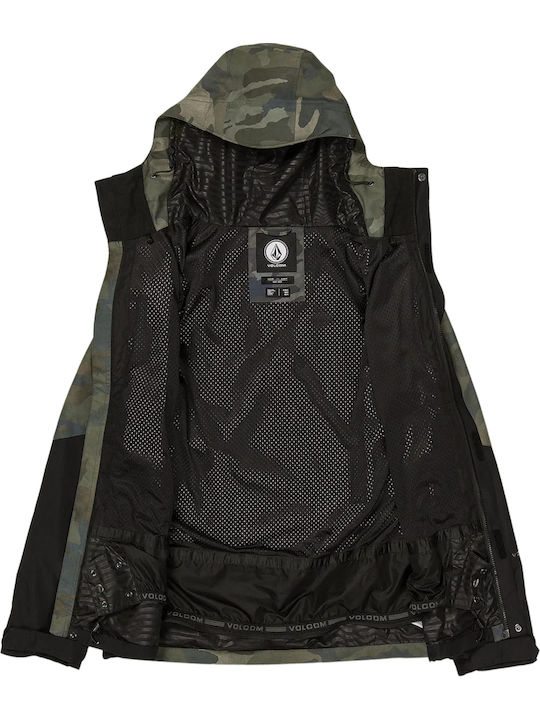 Volcom Vcolp G0452409-CWC Мъжко Яке за Ски и Сноуборд Многоцветен