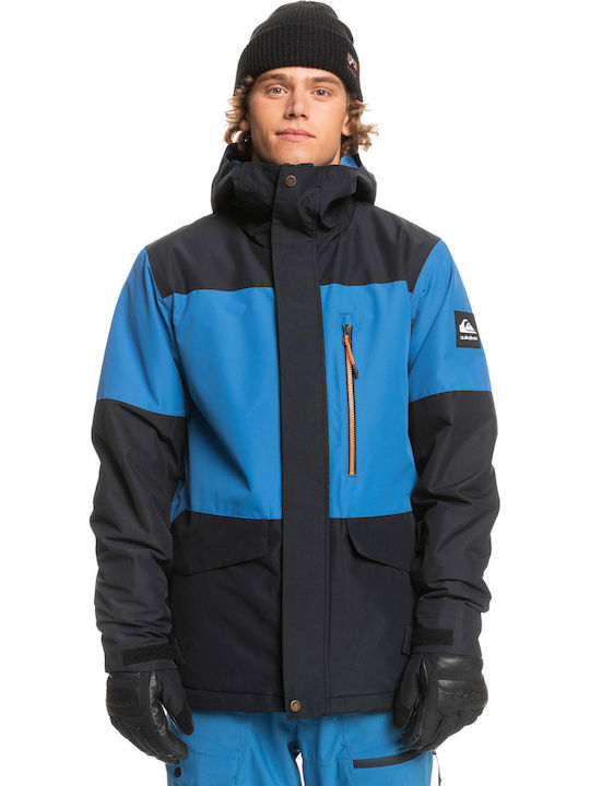 Quiksilver Mission Block EQYTJ03379-KVJ0 Ανδρικό Μπουφάν για Σκι & Snowboard True Black