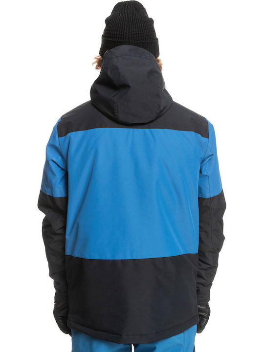 Quiksilver Mission Block EQYTJ03379-KVJ0 Ανδρικό Μπουφάν για Σκι & Snowboard True Black