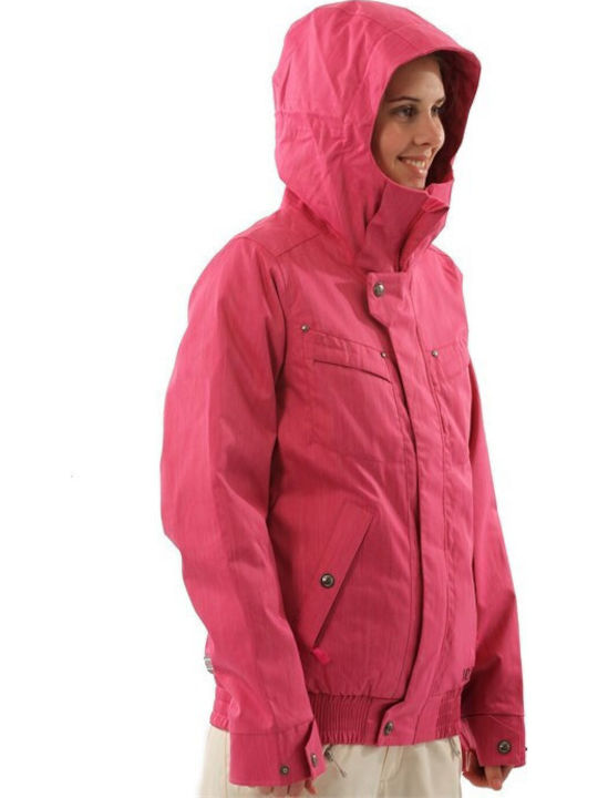 Burton Cosmo 232451-953 Γυναικείο Μπουφάν για Σκι & Snowboard Ροζ