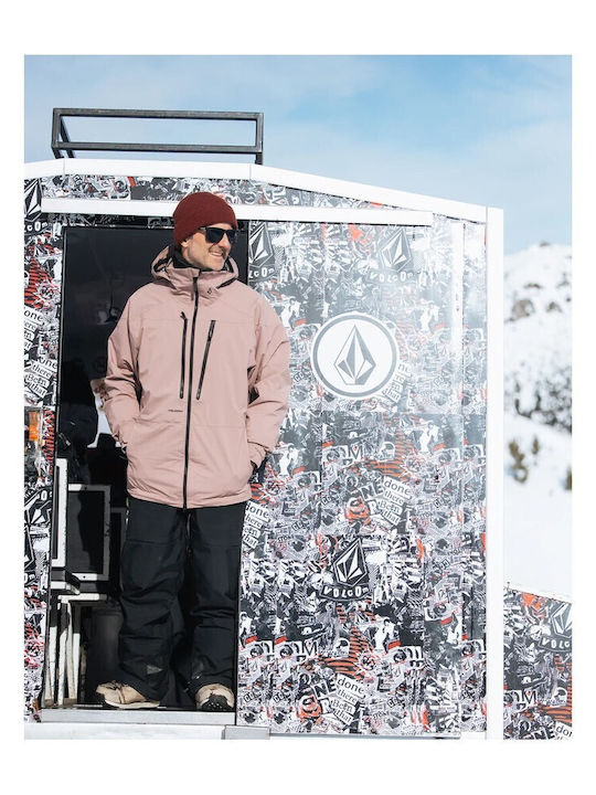 Volcom Stretch G0652600-MVE Ανδρικό Μπουφάν Gore-Tex για Σκι & Snowboard Μωβ