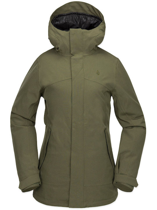 Volcom Shadow Women's Ski & Snowboard Jacket Khaki H0452507-IVY