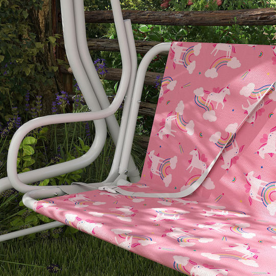 with Seat Belt Swing Hollywood 2 Seater Pink