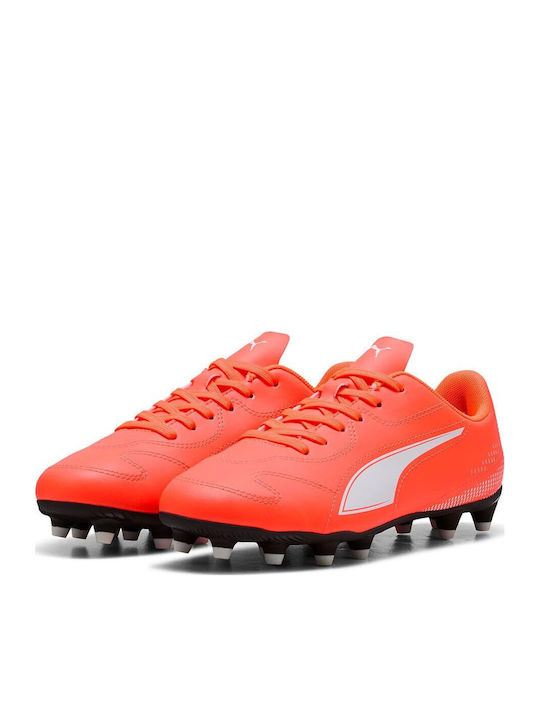 Vitoria Ii Fg Ag Kids Molded Soccer Shoes Red