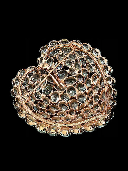 Pendant Brooch Natural Cubic Zirconia Certificate 830