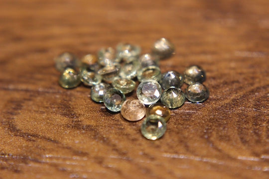 Songea Frauen Ringe mit Steinen Saphire Natürliche Steine 3.95ct 22 Stück