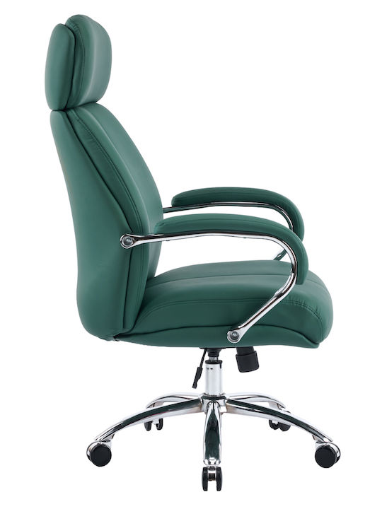 HomeMarkt Toren Executive Office Chair with Green Recline