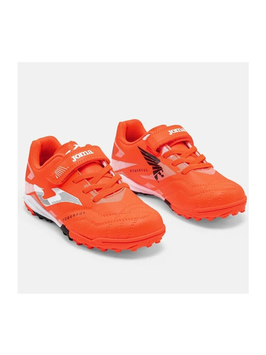 Powerful Jr TF Kids Soccer Cleats & Shoes Turf Red