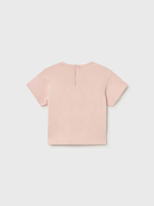 Kids Short-sleeved Top Pink