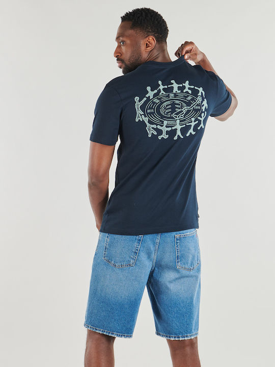 T-shirt Navy Μπλε