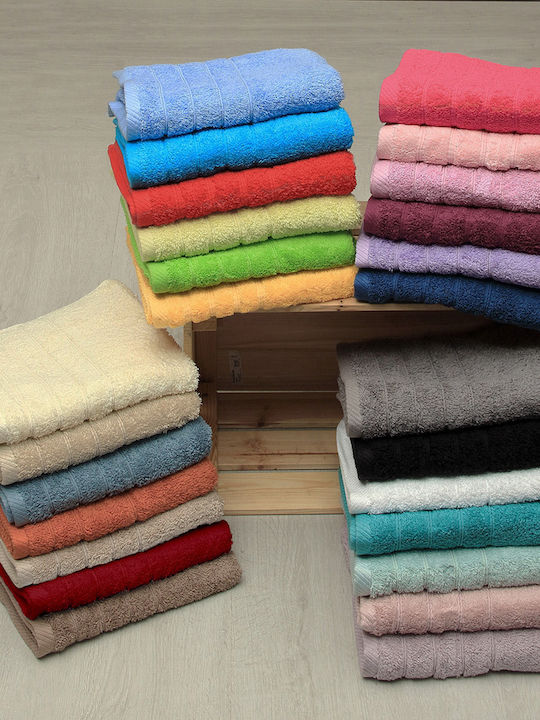 Sunshine Handtuch Dory 30x50εκ. Light Blue Gewicht 600gr/m²