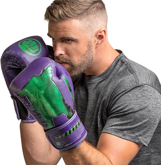 Hayabusa Hulk Mănuși de Box din Piele pentru Competiție Violet