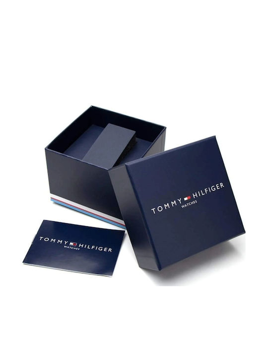 Tommy Hilfiger Men's Watch 30mm Battery with Gold Metal Bracelet