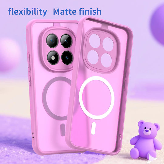 Techsuit Halofrost II Rückseitencover Kunststoff Rosa (Redmi Note 15)