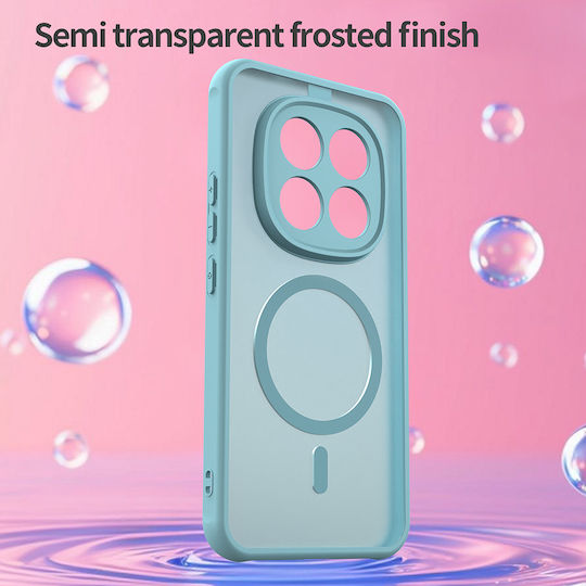 Techsuit Halofrost II Umschlag Rückseite Kunststoff Türkis (Redmi Note 15 Pro+ / Poco M8 Pro)