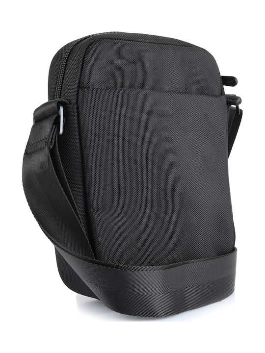 Herren Tasche Schulter Crossbody Schwarz