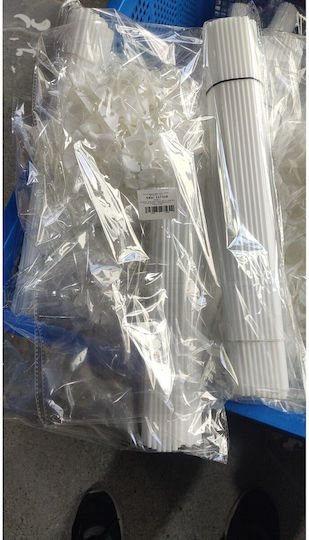 Set 100 Bețe Pentru Baloane Rozete Suporturi Din Plastic Ușor De Instalată Reutilizabilă Decor Aniversare Nuntă Zi De Naștere 40 Cm Transparent