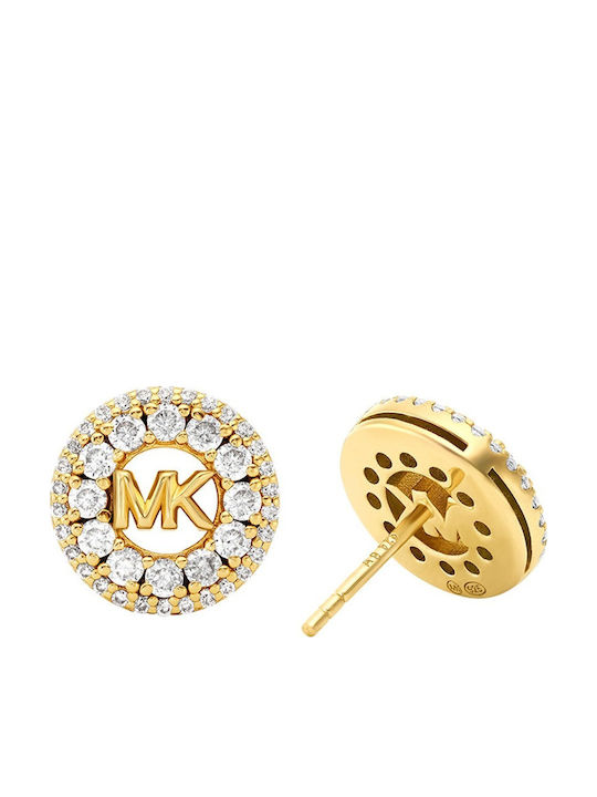 Michael Kors Σκουλαρίκια από Ασήμι Επιχρυσωμένα