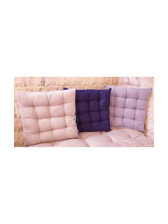 Възглавница За Под 45x100x7 Natural Home Релиеф Син