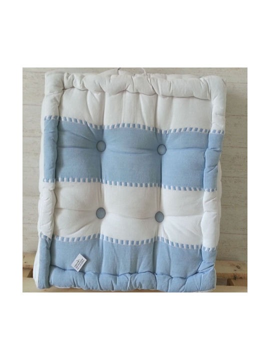 Floor Pillow 50x50x20 Natural Home Rpm1 Light Blue