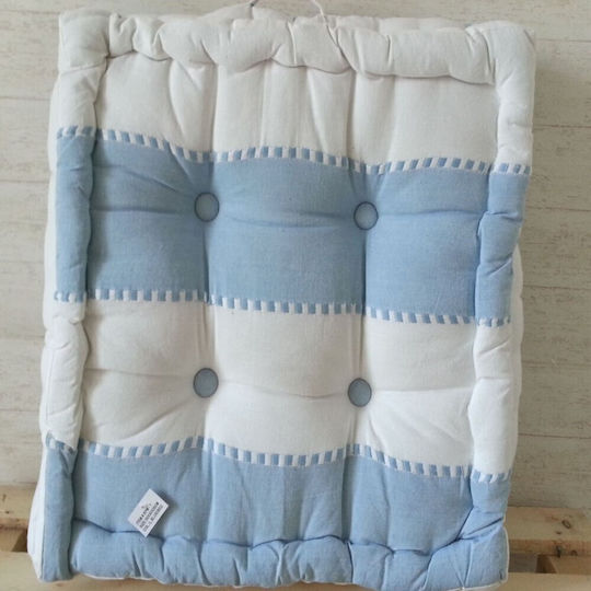 Floor Pillow 50x50x20 Natural Home Rpm1 Light Blue
