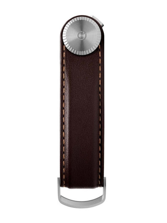 Orbitkey Leather Key Holder Pro Mahogany