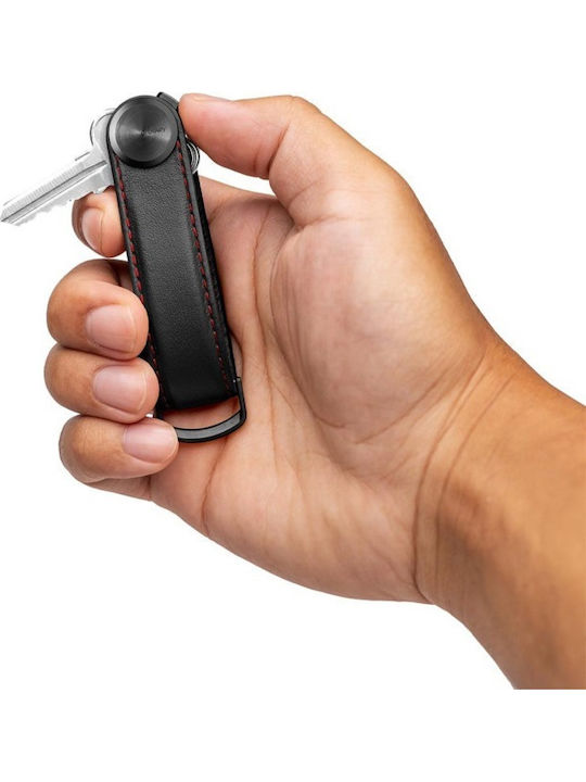 Orbitkey Titularul Cheii Din Piele Pro Obsidian