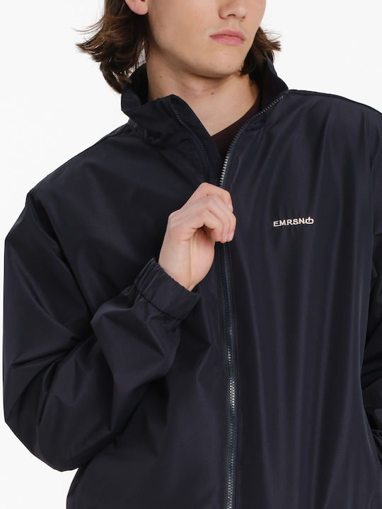 Bomber Wasserdicht Marineblaue Herren Jacke