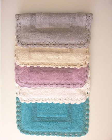 Natural Home Badematte Baumwolle 1553 Graue 60x130cm