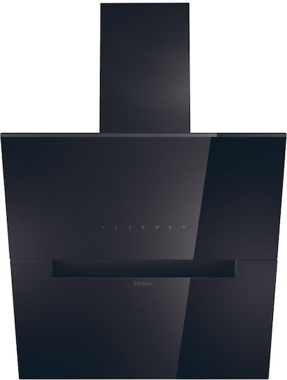 Haier Απορροφητήρας Καμινάδα 60cm Μαύρος με Wi-Fi