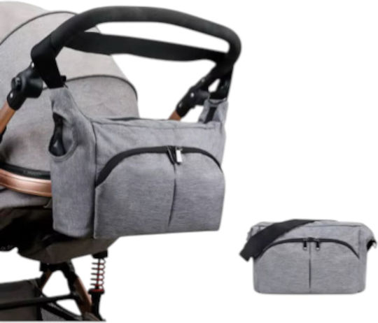Queen Mother Stroller Organizer Gray
