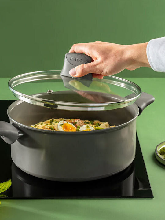Tefal Renewal Βαθιά Κατσαρόλα από Αλουμίνιο 4lt / 24cm