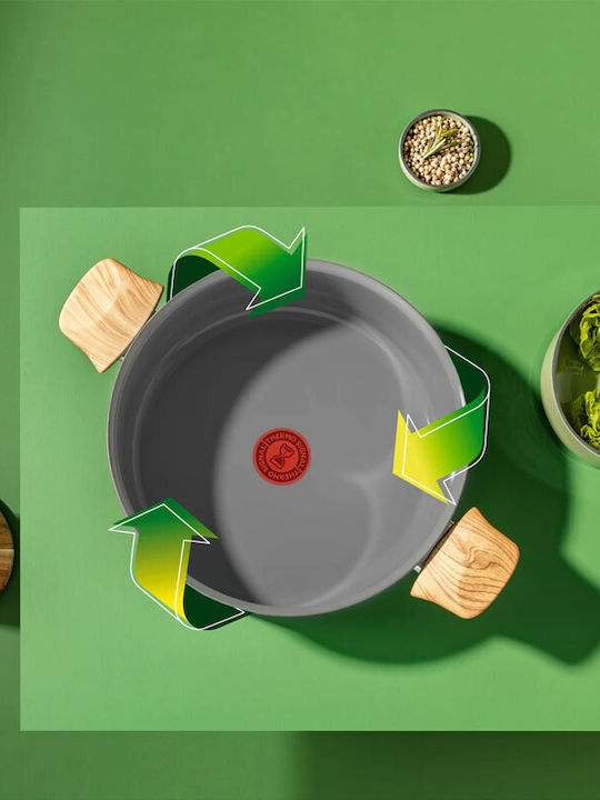 Tefal Renewal Βαθιά Κατσαρόλα από Αλουμίνιο 4lt / 24cm