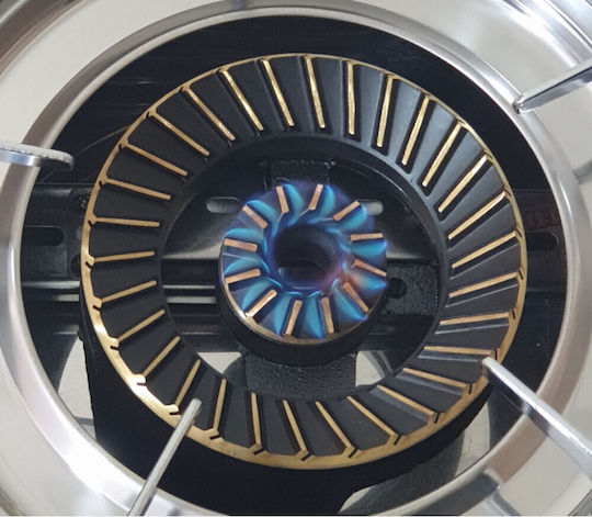 Proton GS01 Liquid Gas Countertop Single Burner Black