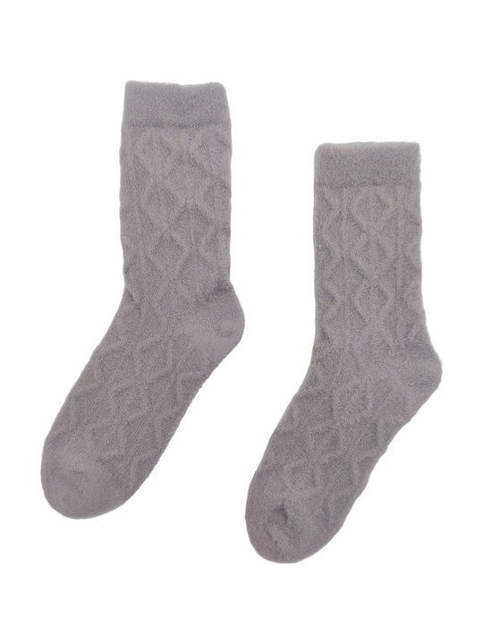 Gift-Me Women’s Monochrome Purple Socks GK-1232-36-41-PURPLE