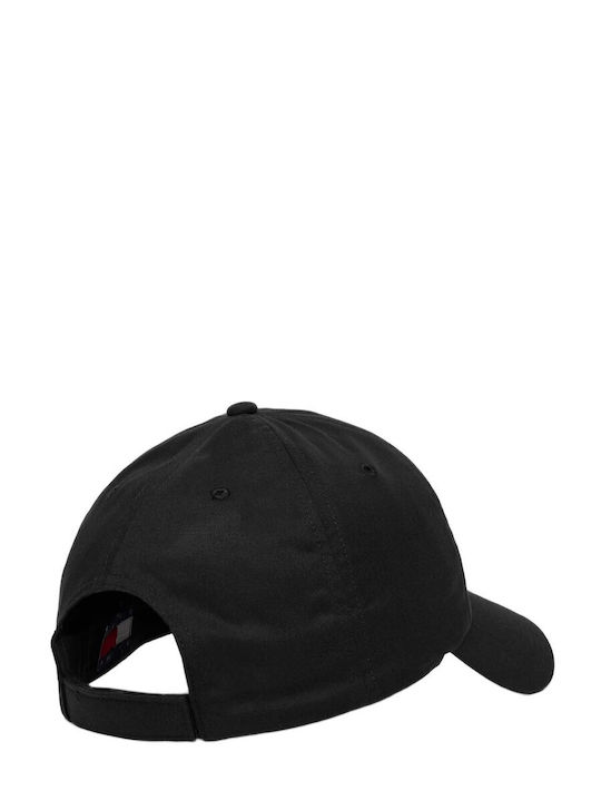 Tommy Jeans Am0am14198 Bds Μαύρο Καπέλο Linear Logo Cap Tommy Jeans Am0am14198 Bds Μαύρο Καπέλο Linear Logo Cap