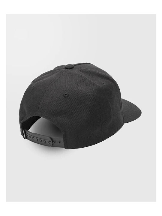 Men's Volcom Embossed Stone Adj Hat Black