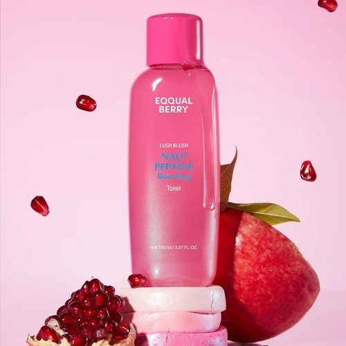 Eqqualberry Nad+Peptide Facial Toning Liquid With Niacinamide Panthenol And Hyaluronic Acid 150ml