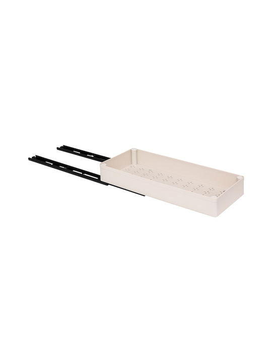 Atmosphera Plastic Cupboard Shelf 17.5x38.6x6.7cm