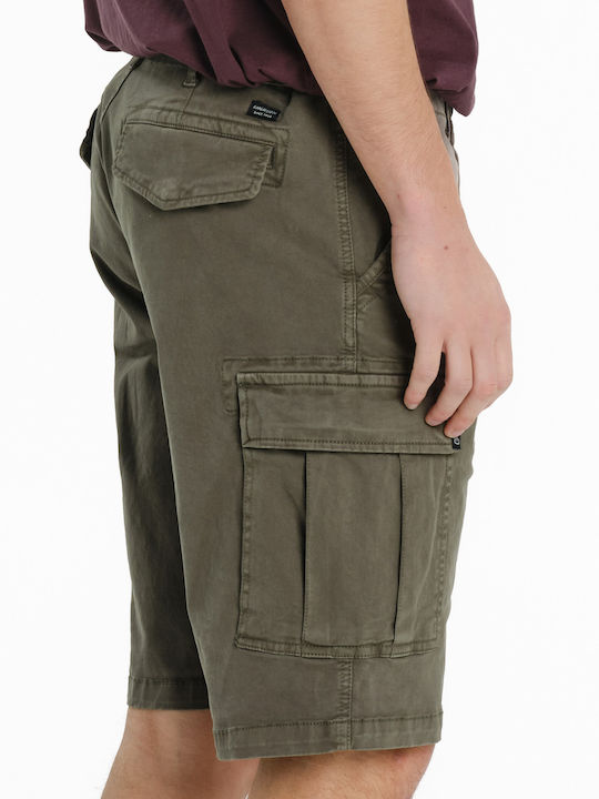 Herren Shorts Cargo Grün