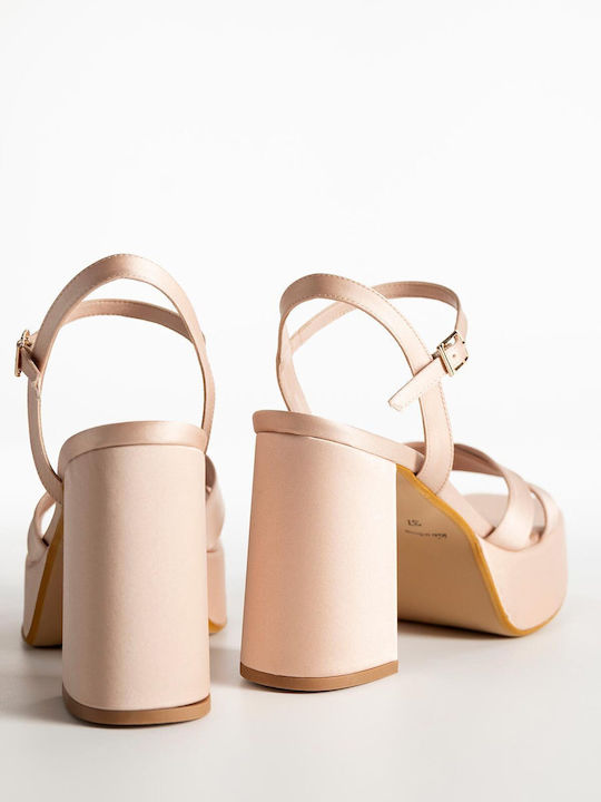 Yfasmátina Pédila Beiga K26-069-02430 SATEN-Beige