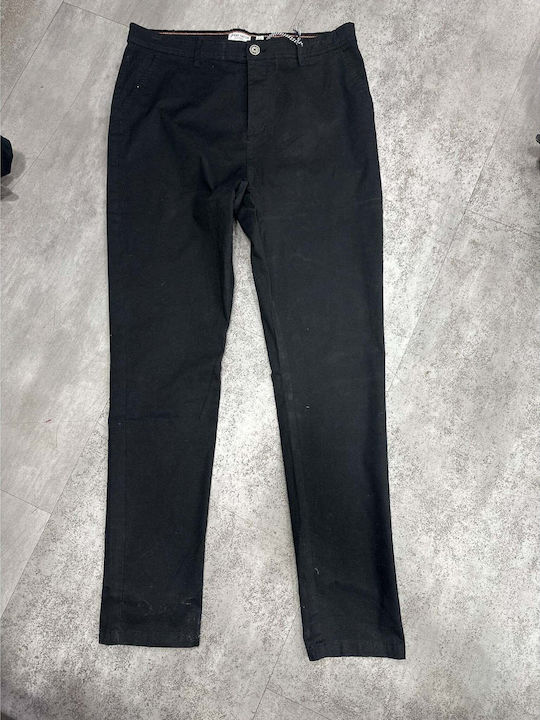 Pantaloni Chino Negri