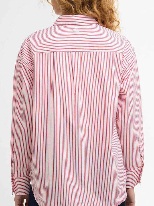 Barbour Γυναικείο Πουκάμισο Poppy Red Stripe