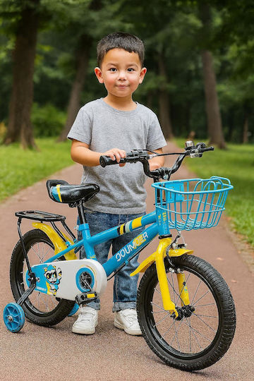 Action One Bicicletă Copii 16" City Săgeata Albastră