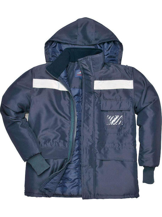 Portwest Men's Jacket Navy Blue