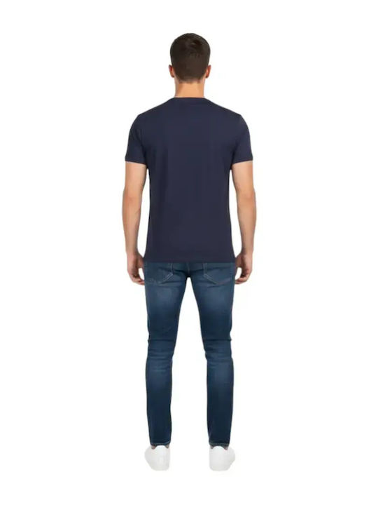 Roberto Cavalli T-shirt Navy Μπλε