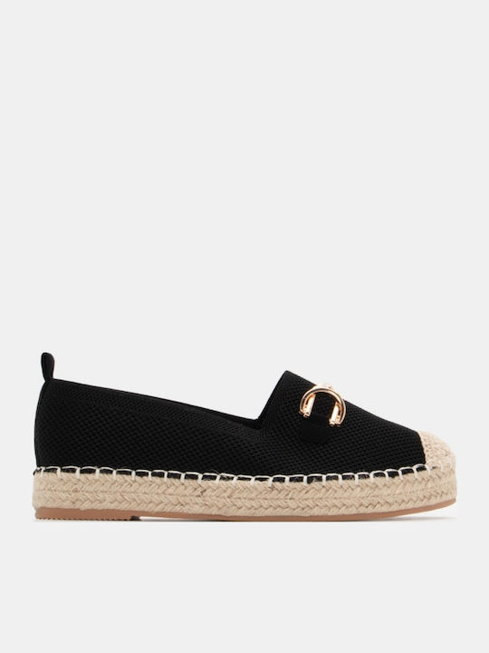 Espadrile Dama În Culoare Neagră