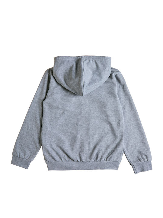 Kinder-Strickjacke Kapuzenpullover Graue
